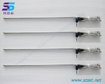 Stainless steel cooking thermometer temperature probe