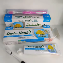 Herbal toothpaste reduces bacteria whitening toothpaste