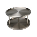 Tirnable Lazy Susan de 2 niveles