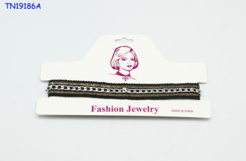 fashion rectangle shaped necklace jewelry