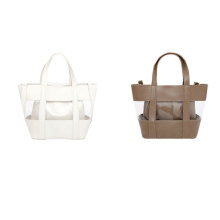 Custom Print Clear PVC Transparent Tote Bag