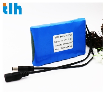 medical battery packs 11.1V 5000mah 3S2P lithium battery pack