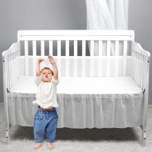 Amazon Hot Style White Breathable Baby Crib Bumper