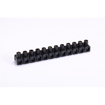 terminal block made of polypropylene flat base