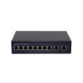 8 puertos Ethernet Poe Switch 2 SFP