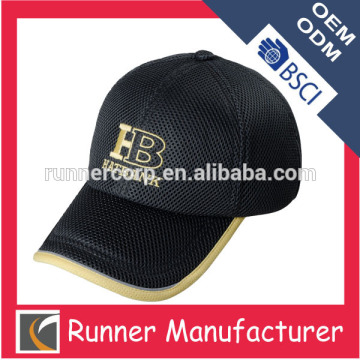 Polyester sports cap full mesh baseball cap