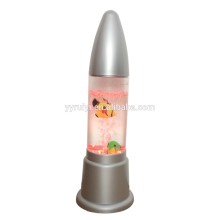 novelty fake fish aquarium color changing bubble lamp
