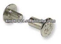 head with serrated chicago screw