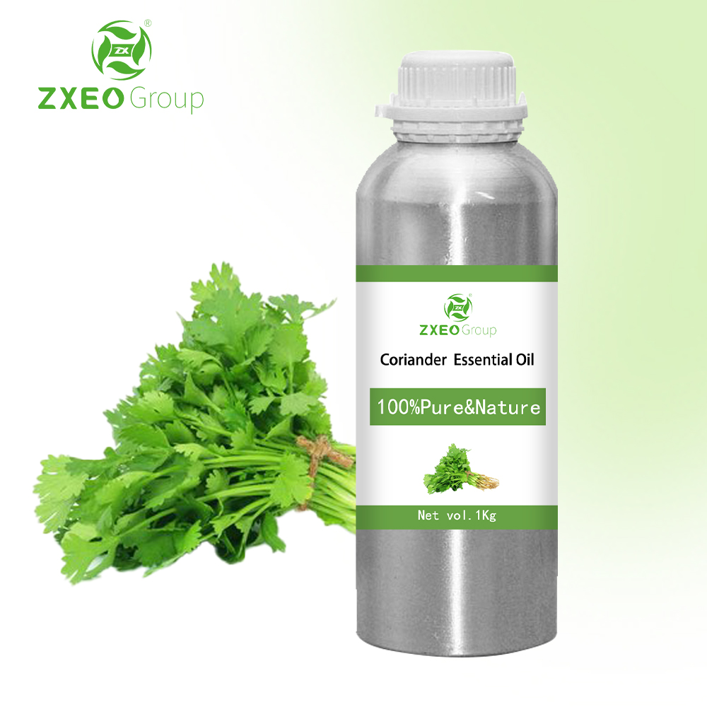 Aceite esencial de cilantro 100% puro y natural Aceite de bluk de alta calidad BLUK Oil para compradores globales El mejor precio