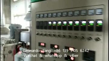 wet granulation machine plastic recycling and granulation line