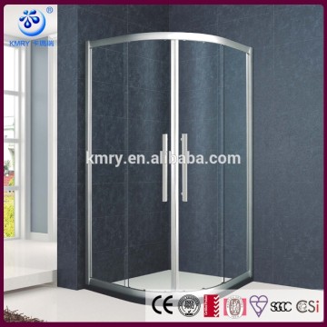 Fan-shape Sliding Aluminum Frame Shower Rooms (KT6209)