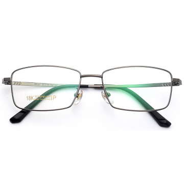 85007 MY Series Non-Magnetic Beta Titanium Square Frame Business Men's Optical Glasses