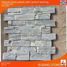 natural cement backed wall panel stones