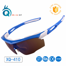 2016 cycling driving fishing riding sunglasses eyewear set with interchangeable lenses CE, FDA, ANSI