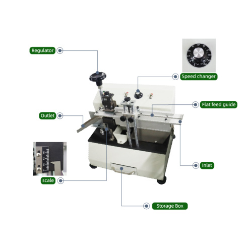 Manual Type Resistor Lead Cutting Machine