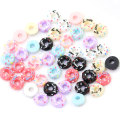 Diverse Vormen Donut Brood Zoete Dessert Hars Kralen Met 5mm Gat Plaksteen Cabochon Bedels Voor Sieraden Maken Key Decor