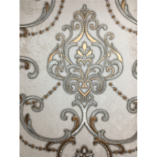 1,06 PVC Vinyl Decoration Decoration Damask Wallpaper