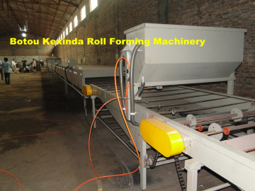 stone coated metal roof tile machine stone tile making machine