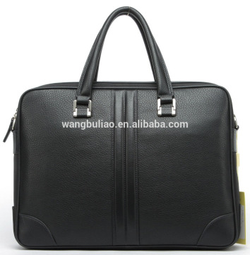 Genuine leather briefcase men's laptop bags business mens shoulder bag laptop briefcase