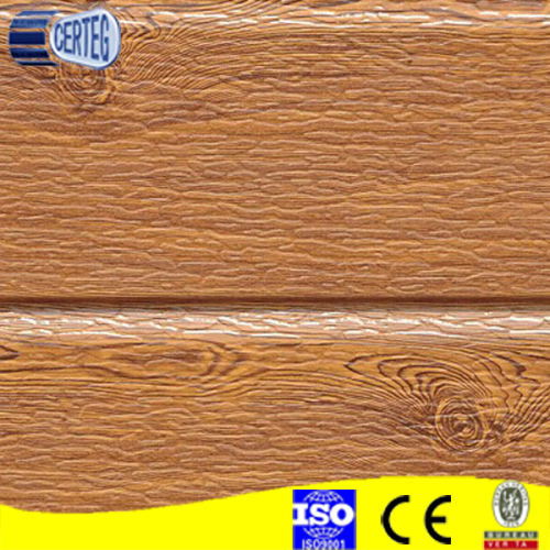 wood pattern decoration wall PU sandwich panel