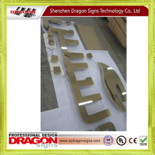 High quality hotel sign board metal diy channel letter