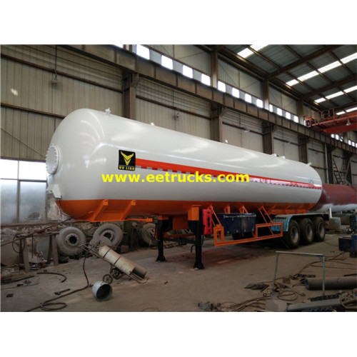 59.5m3 Tri-axle LPG Delivery Tank Trailers