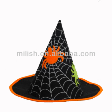 Halloween Cheap Wholesale Fancy Decorative felt Witch Hat MH-1781