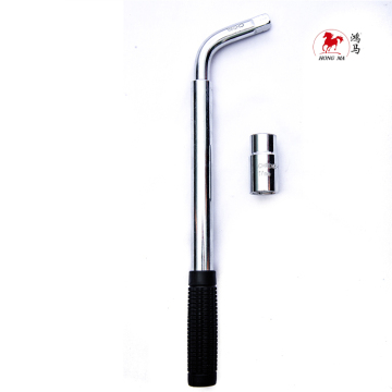 Adjustable Retractable Auto Car Tire Change L-typed Wrench