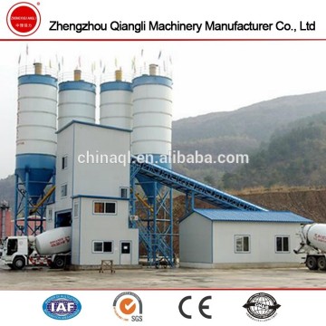 HZS120 dry mix concrete batch plant