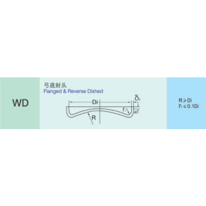 Edelstahlflansch &amp; Revese Dish Head