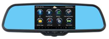 Car Rearview Mirror Camera DVR