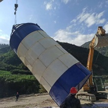 Bulk Cement Silo: Easy Transportation 60-100 Ton Storage Solution