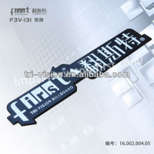 Large size outdoor trivision display nameplate