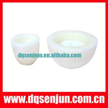 Bowl shape White Candle, Church Candle,scent candle