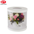 Cercle Cercle PVC Boîtes de fleurs avec logo Valentine