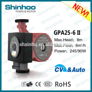 Hot water circulation pump