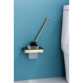 Brush Golden Toilet Brush With Holder