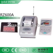 desktop simple button ticket dispenser