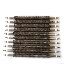 220V 2KW Stainless Finned Straight Tube Air Heating Elements"Heater