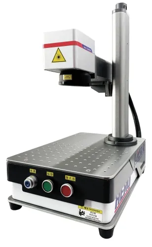 1064NM Fokuslinsgraveringsmaskin med Raycus Laser