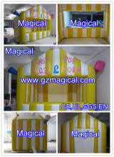 Lovely Inflatable Advertising Vendor Booth