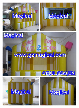 Lovely Inflatable Advertising Vendor Booth