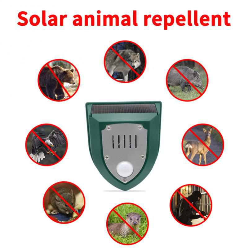 Solar Alarm Repels Animals