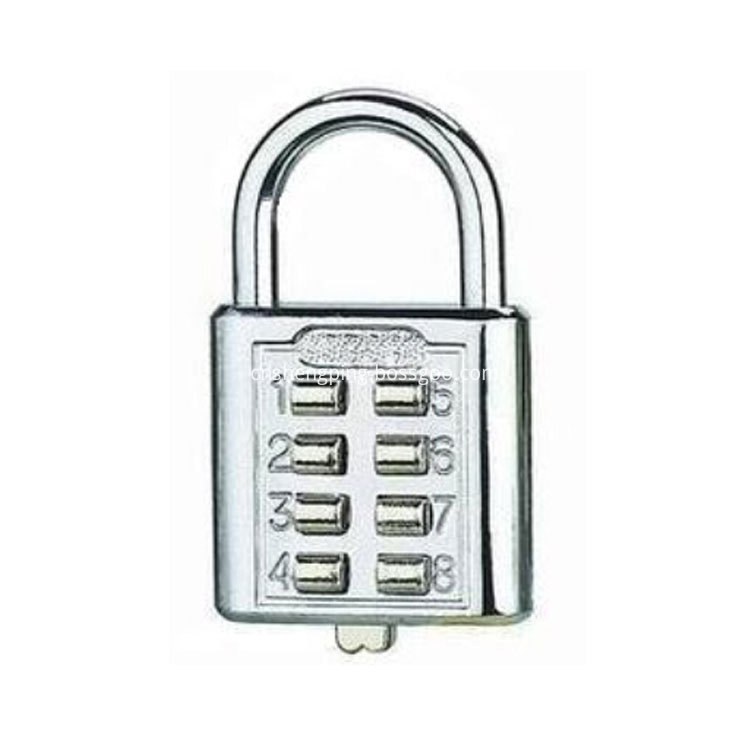 Mini Travel Luggage Button Padlock