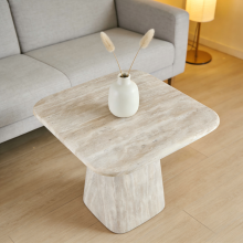 Elegant Square Marble Table for Home Decor