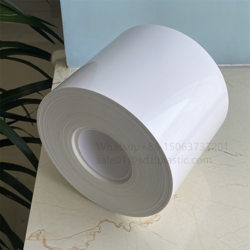 Películas de termoformado de porcelana blanca PVC