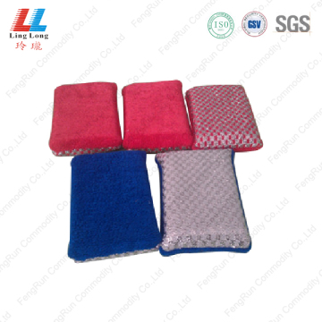 Mixture cloth silver cleaning sponge
