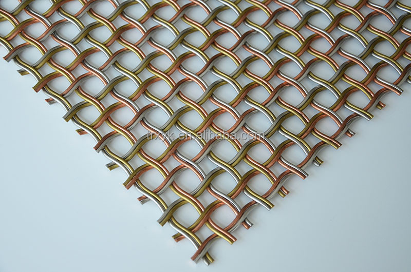 Decorative Woven Wire Mesh Panel