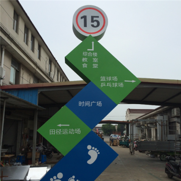 Outdoor Advertising Pylon Signboard