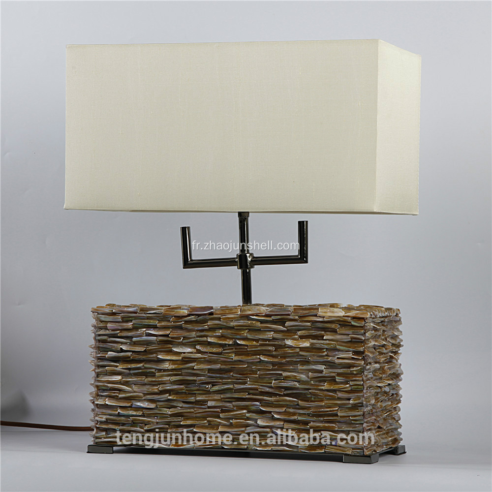 Lampes de table tendon Canosa respectueux de l’environnement shell